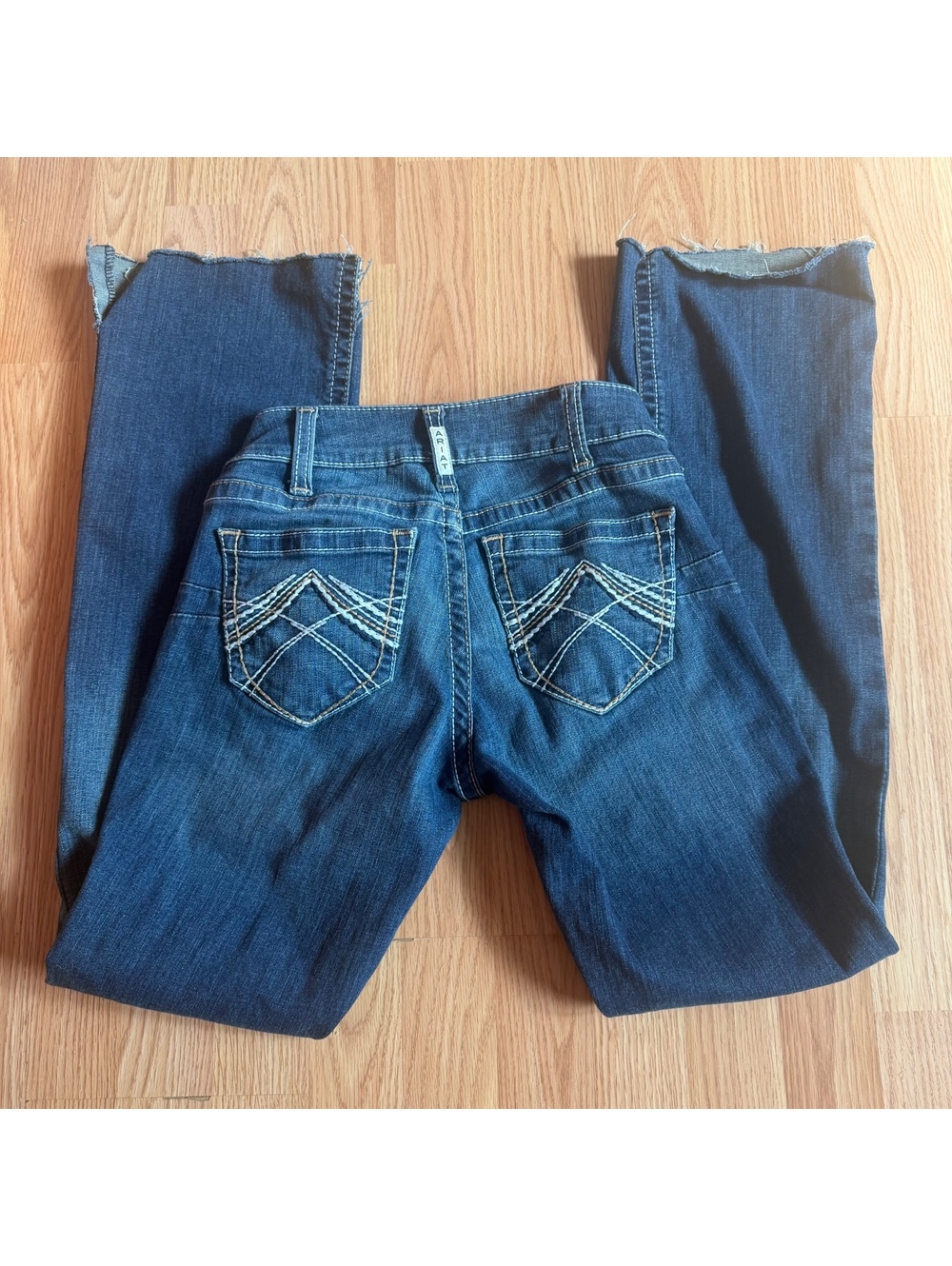Ariat Bootcut Western Blue Jeans Size 26x32